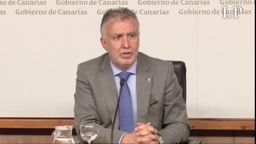 Ángel Víctor Torres, tras la declaración institucional sobre la polémica con Marruecos