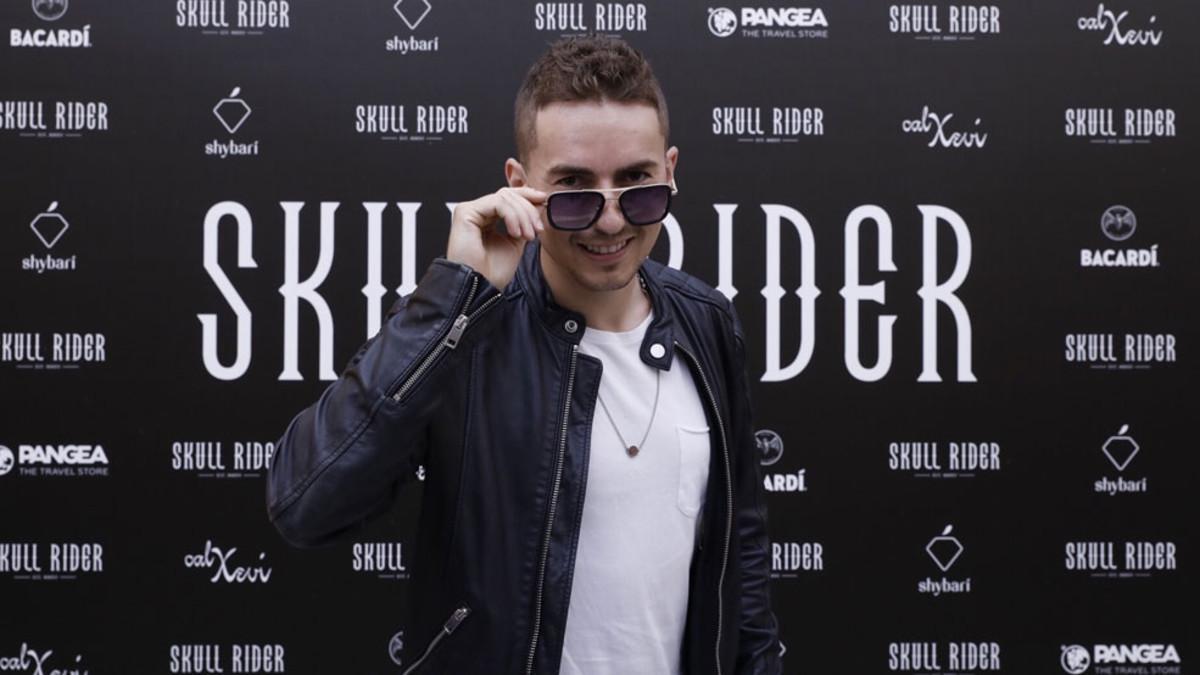 Lorenzo, en el evento de su marca en Barcelona