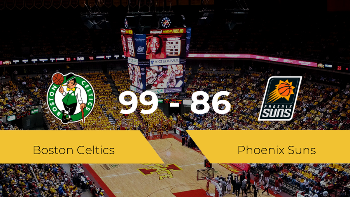 Boston Celtics se queda con la victoria frente a Phoenix Suns por 99-86