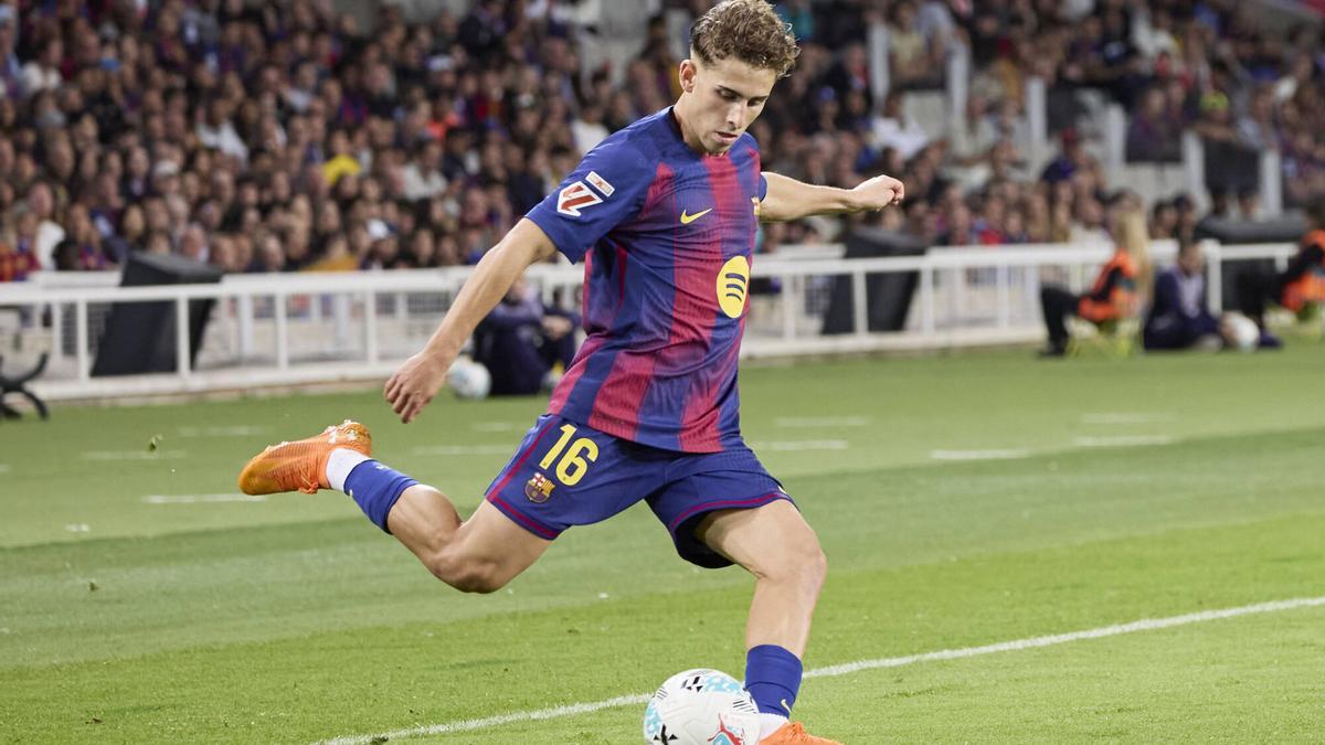 Fermín firmó otro partidazo ante el Elche con dos asistencias incluidas