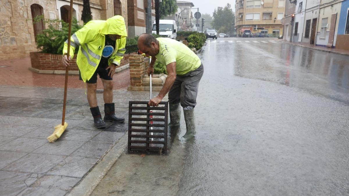 Inundaciones en la provincia de Valencia.