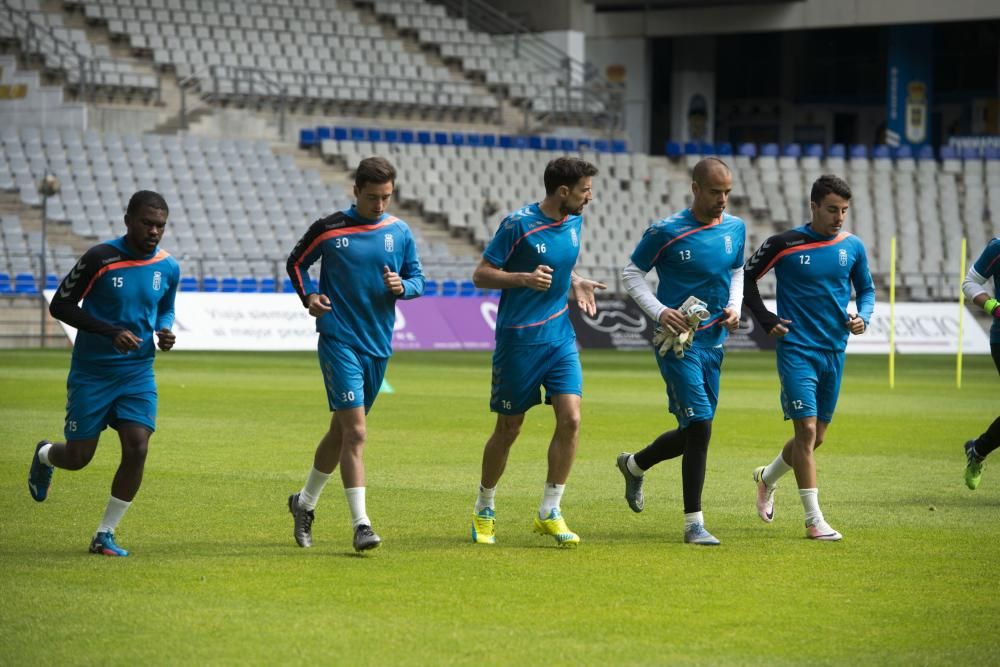 Entrenamiento del Real Oviedo