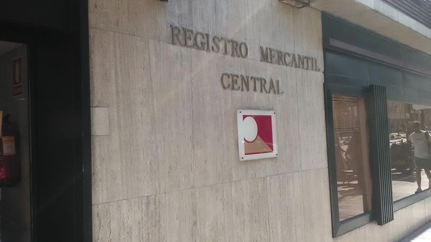 Imagen de archivo del Registro Mercantil Central.