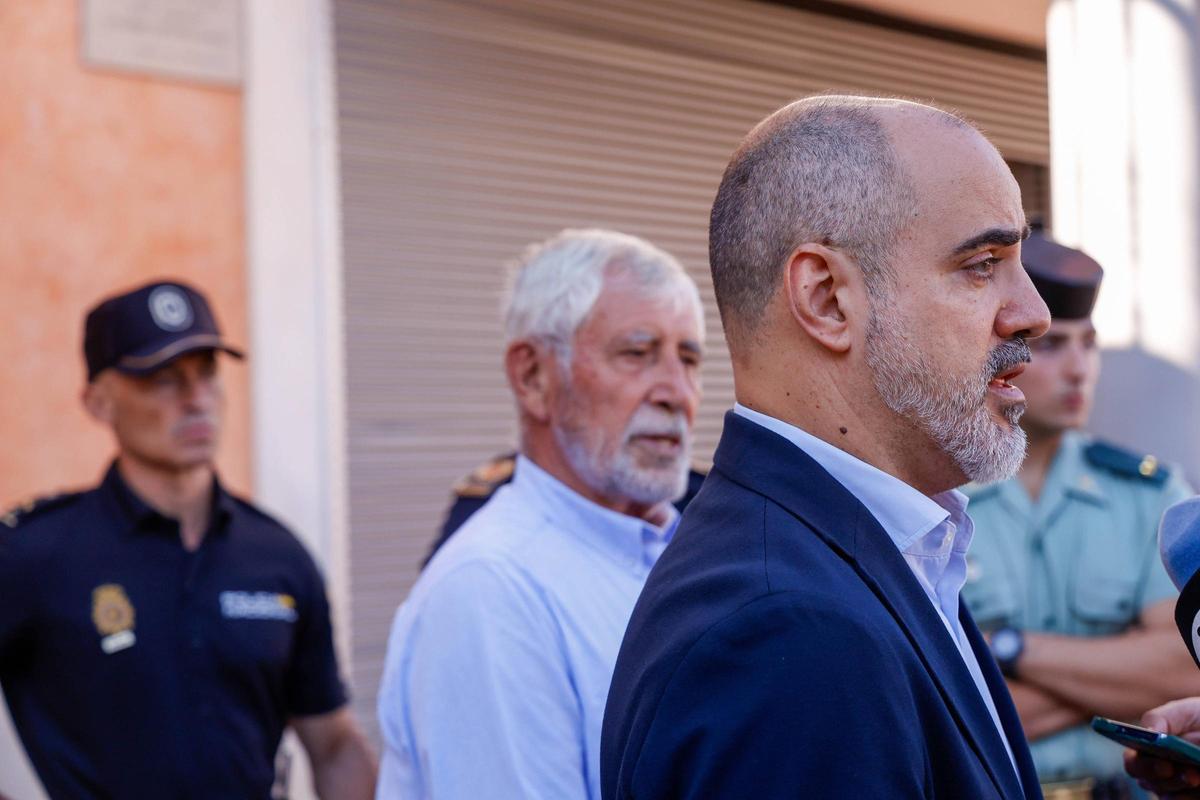 El subdelegado del Gobierno, en un acto.