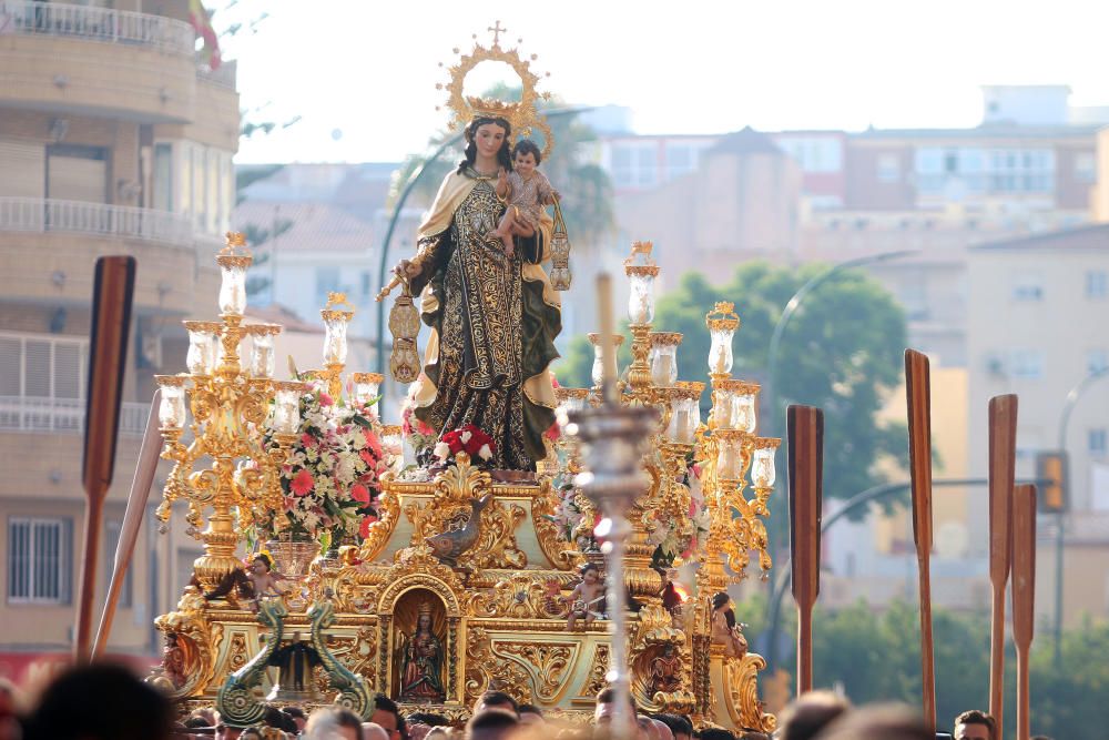 Procesión de la Virgen del Carmen de Huelin.
