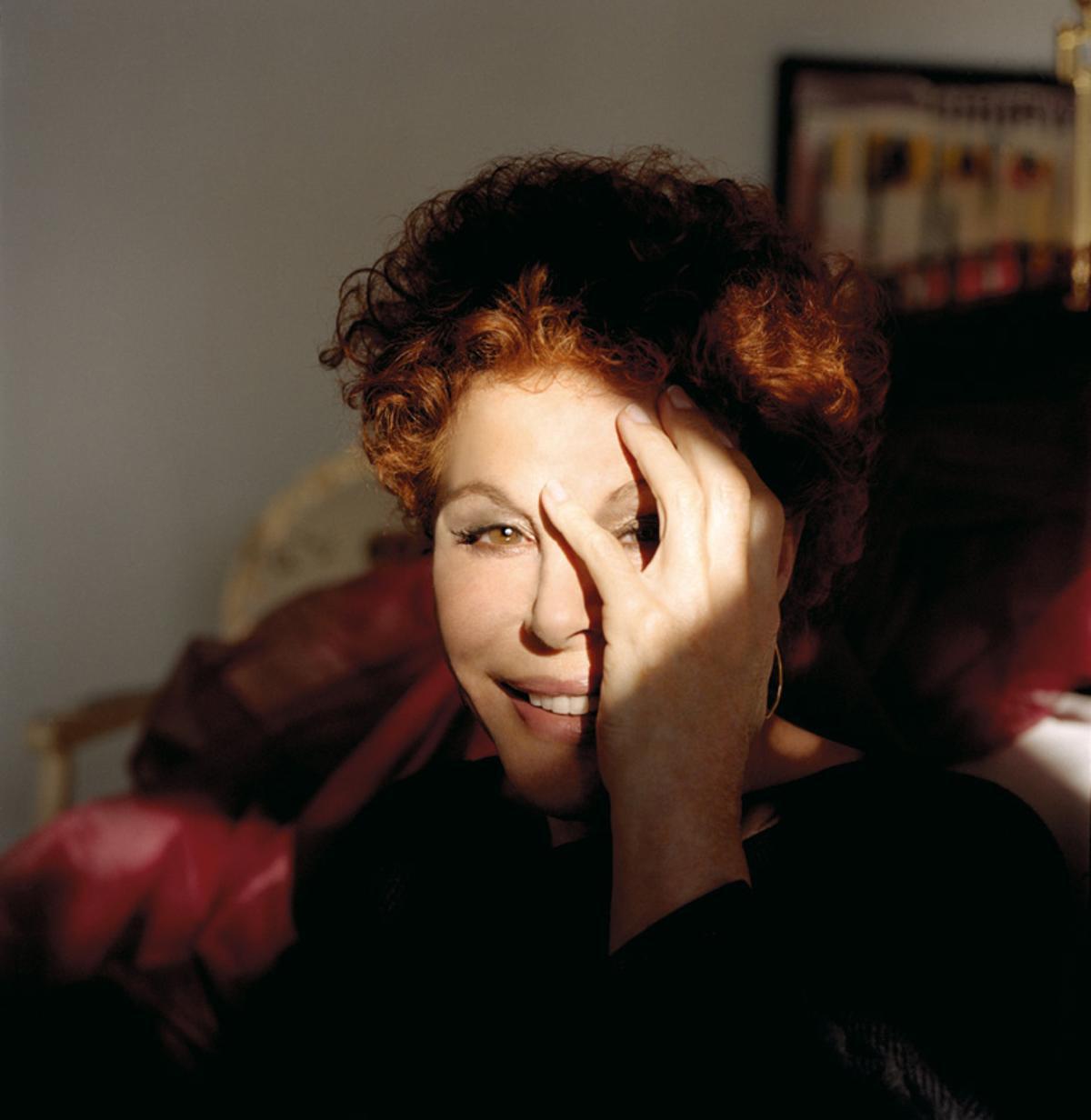 La diva de la canción italiana Ornella Vanoni.