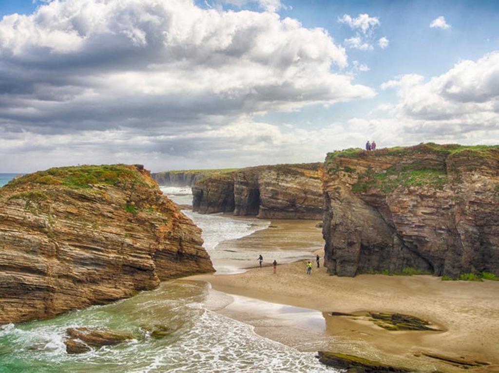 Playa de las Catedrales, en Ribadeo.