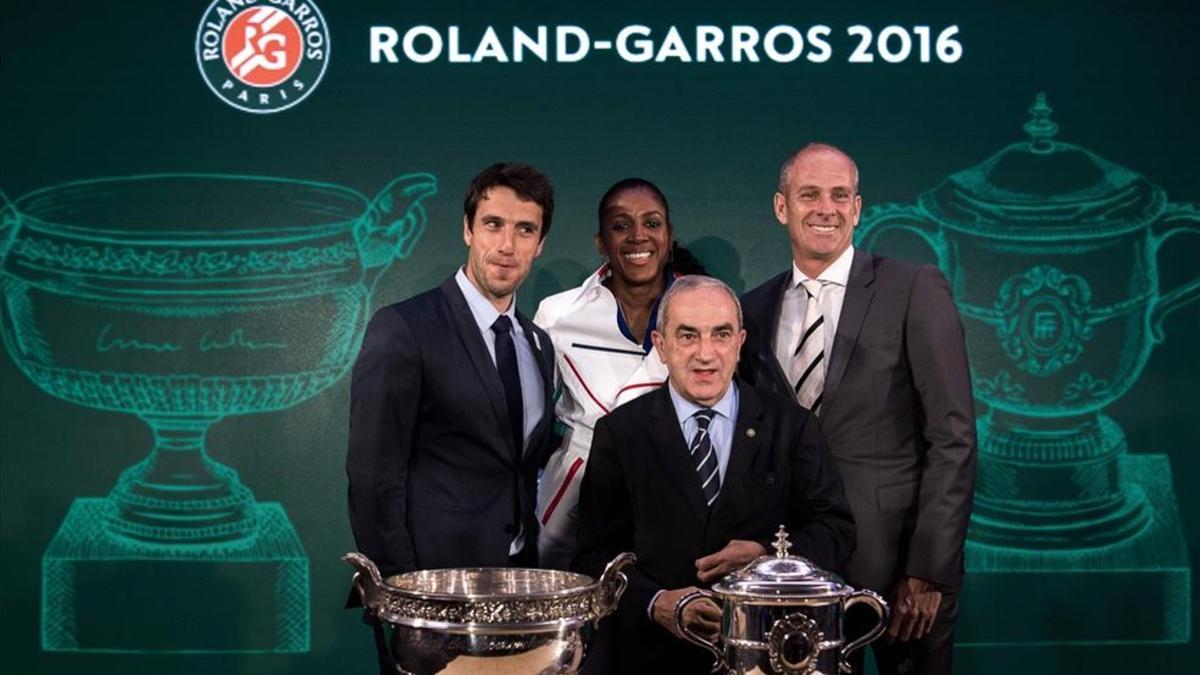 Los protagonistas del sorteo de Roland Garros 2016