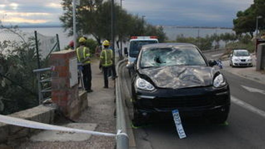 El lloc on va morir i el vehicle que el va envestir