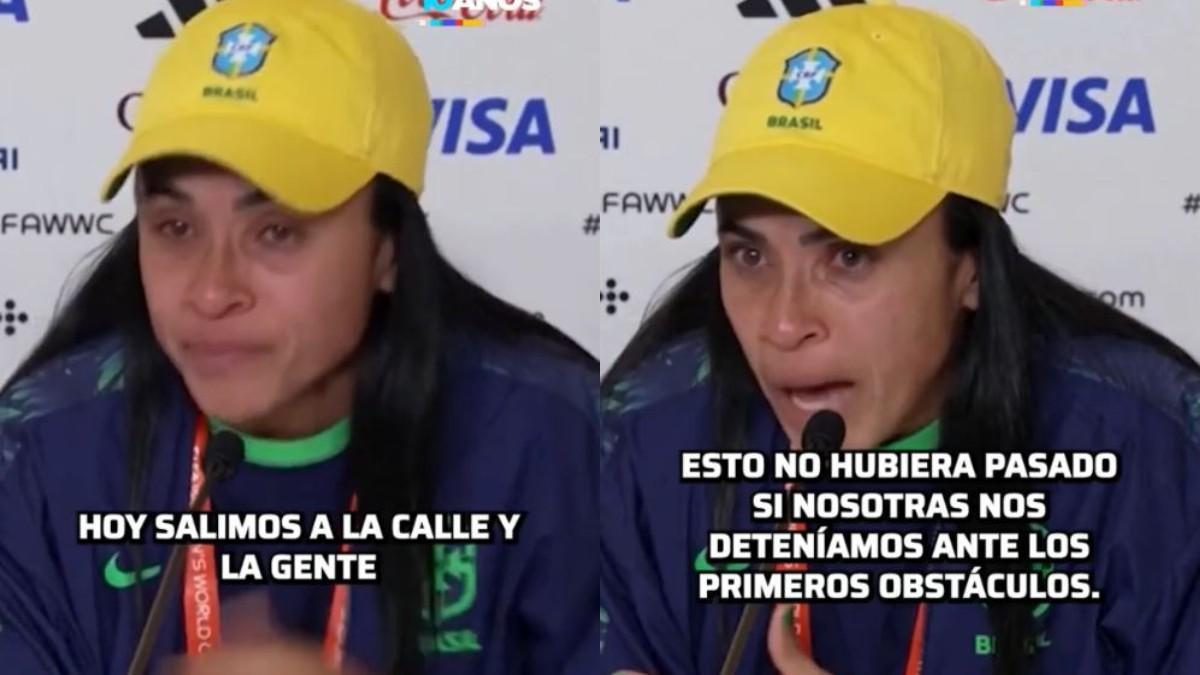 El aplaudido discurso de Marta, referente del fútbol femenino