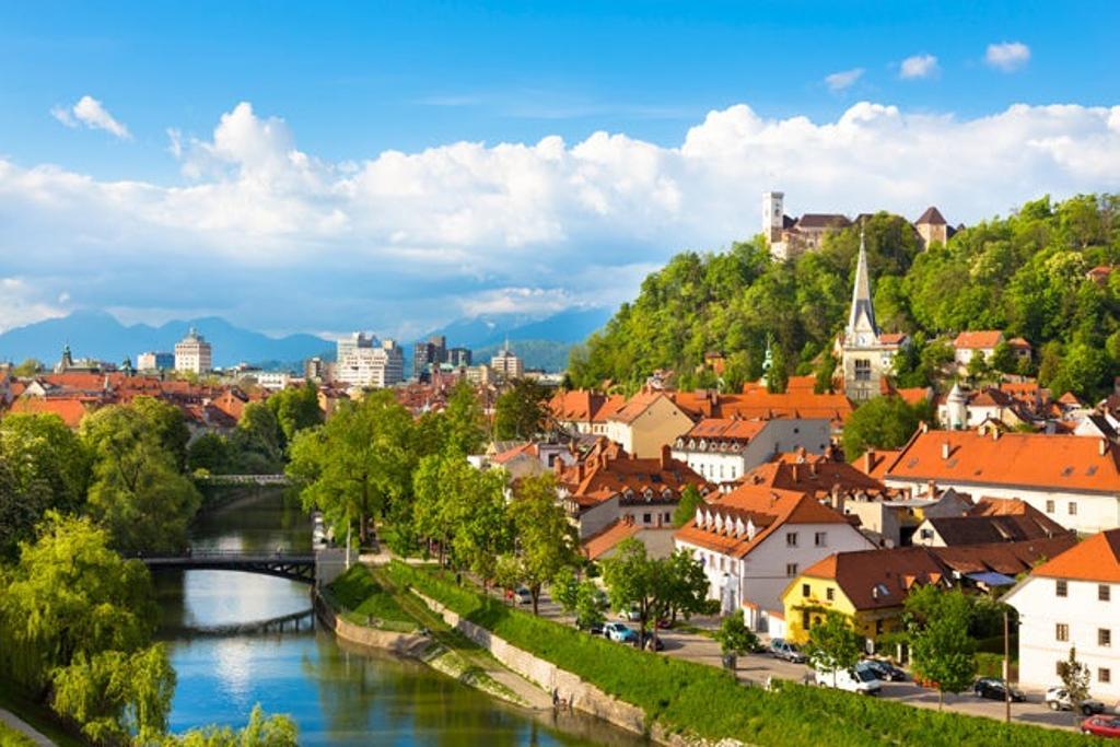 Panorámica de Ljubljana .