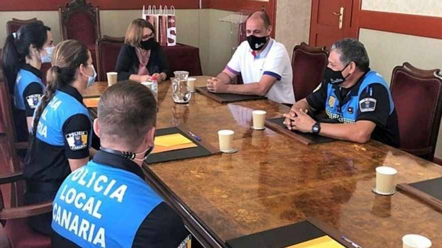 The staff of the Local Police of Guía de Isora will have 9 more troops