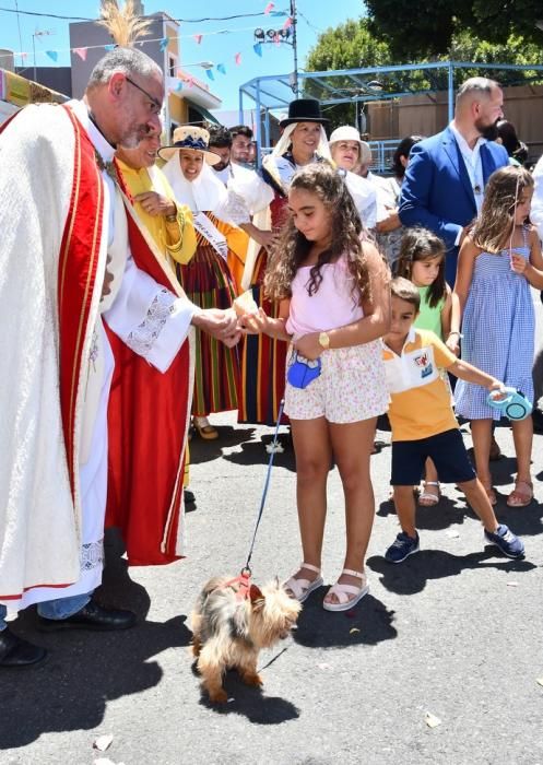 05/08/2019 LOMO MAGULLO. TELDE. Procesión de la Virgen de Las Nieves y pase de mascotas al finalizar el acto.   Fotógrafa: YAIZA SOCORRO.  | 05/08/2019 | Fotógrafo: Yaiza Socorro