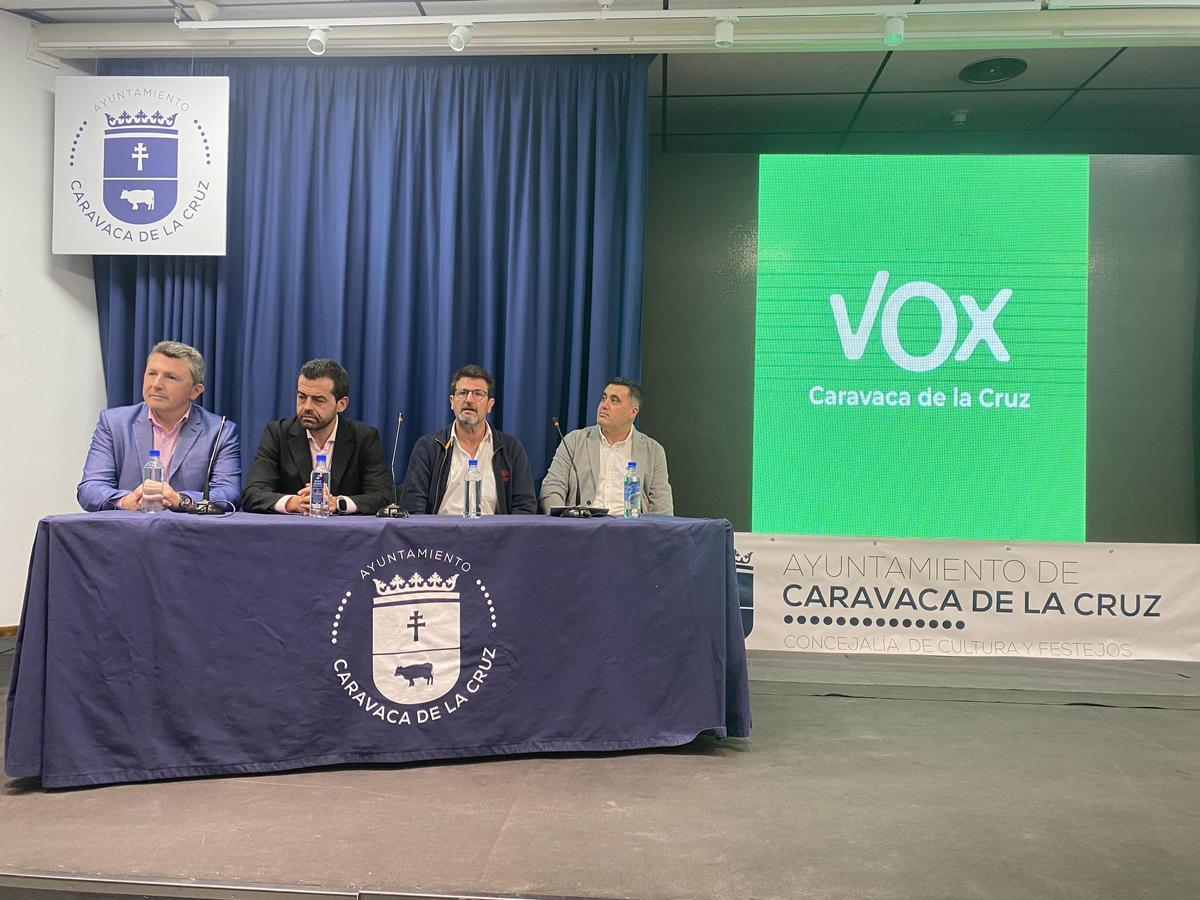 Durante el acto de presentación