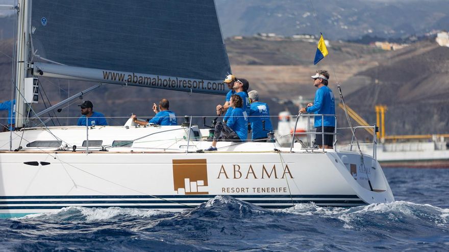 The Abama Resort Tenerife sailboat wins first place ORC 3 in the Princess of Asturias Trophy