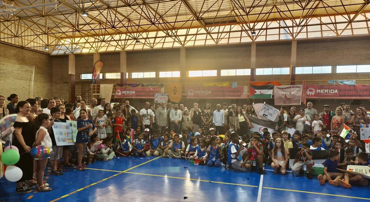 Galería | Los niños saharauis de Vacaciones en Paz llegan a Extremadura