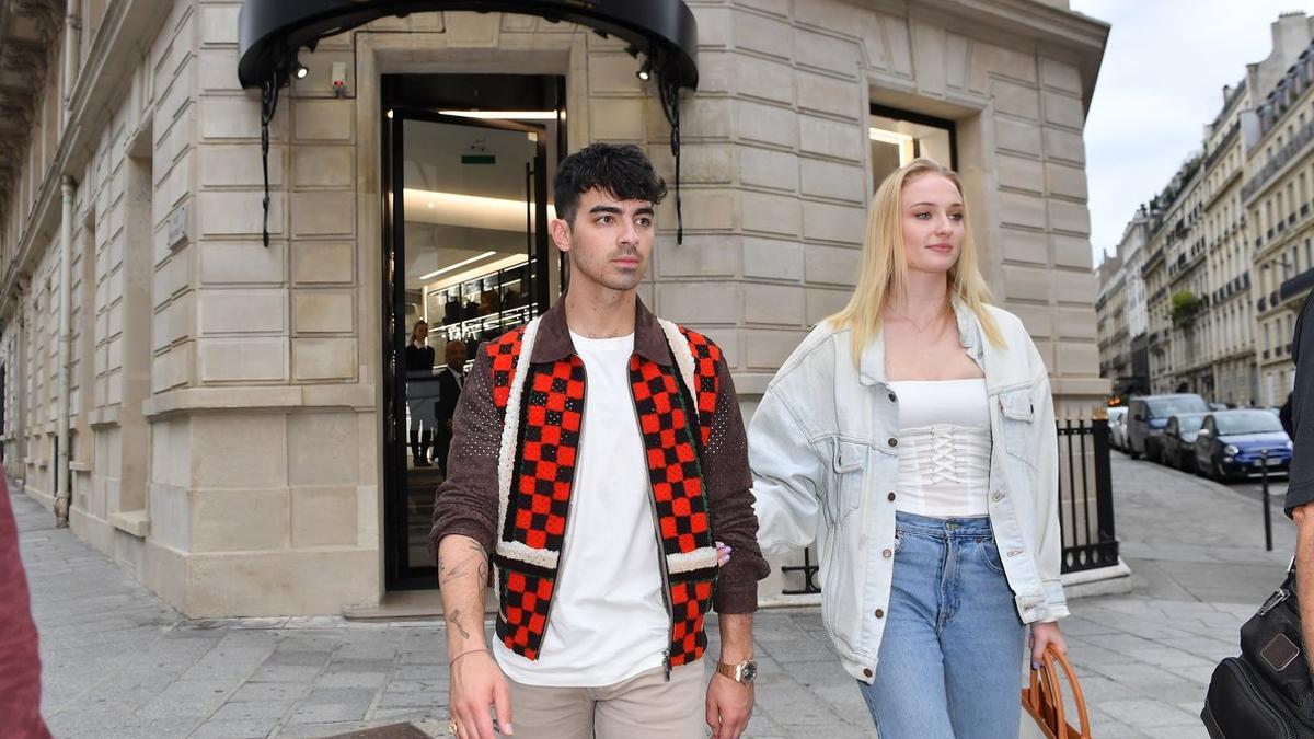 Sophie Turner y Joe Jonas, en París, el pasado junio.