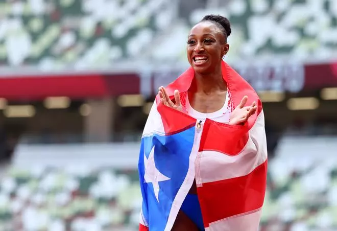 La puertorriqueña Camacho-Quinn se alza con el oro en los 110 metros vallas