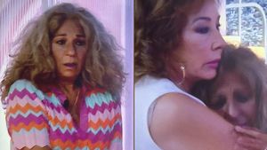 Lolita, en shock tras enterarse de la muerte de Caritina Goyanes