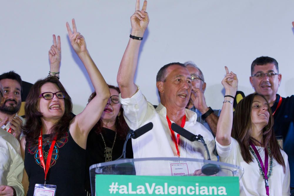 Noche electoral en A la Valenciana