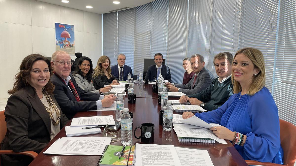 Vicente Ordaz presidix la primera reunió del Consell d’Administració
