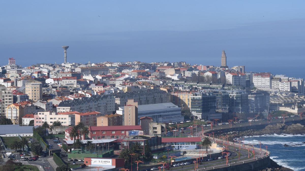 Vista de A Coruña