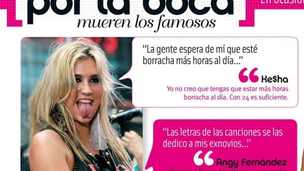 Las 'perlitas' de nuestros famosos son...