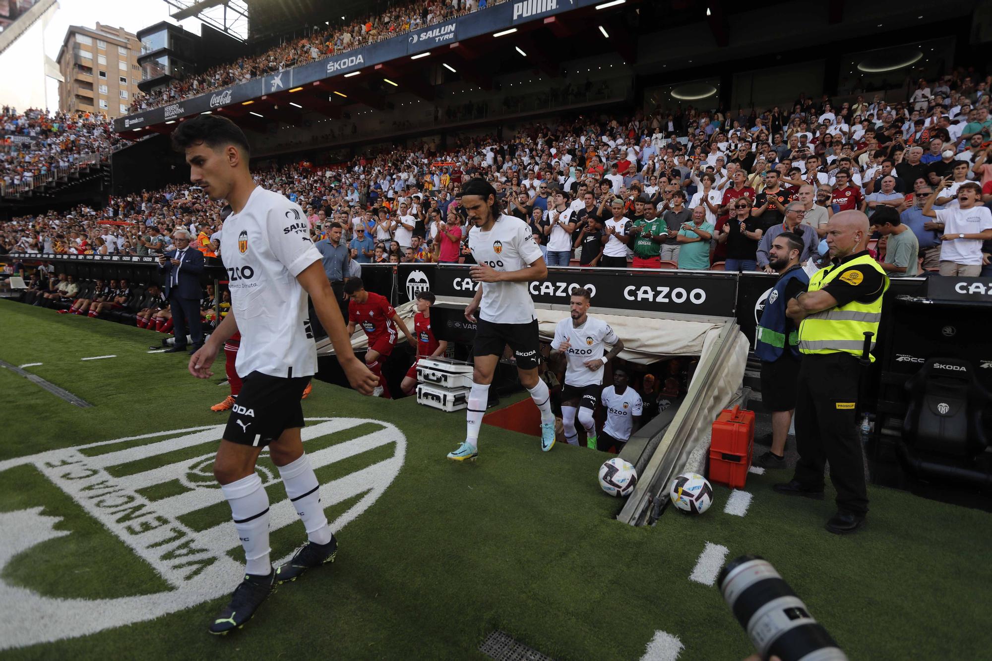 El Valencia - Celta en imágenes