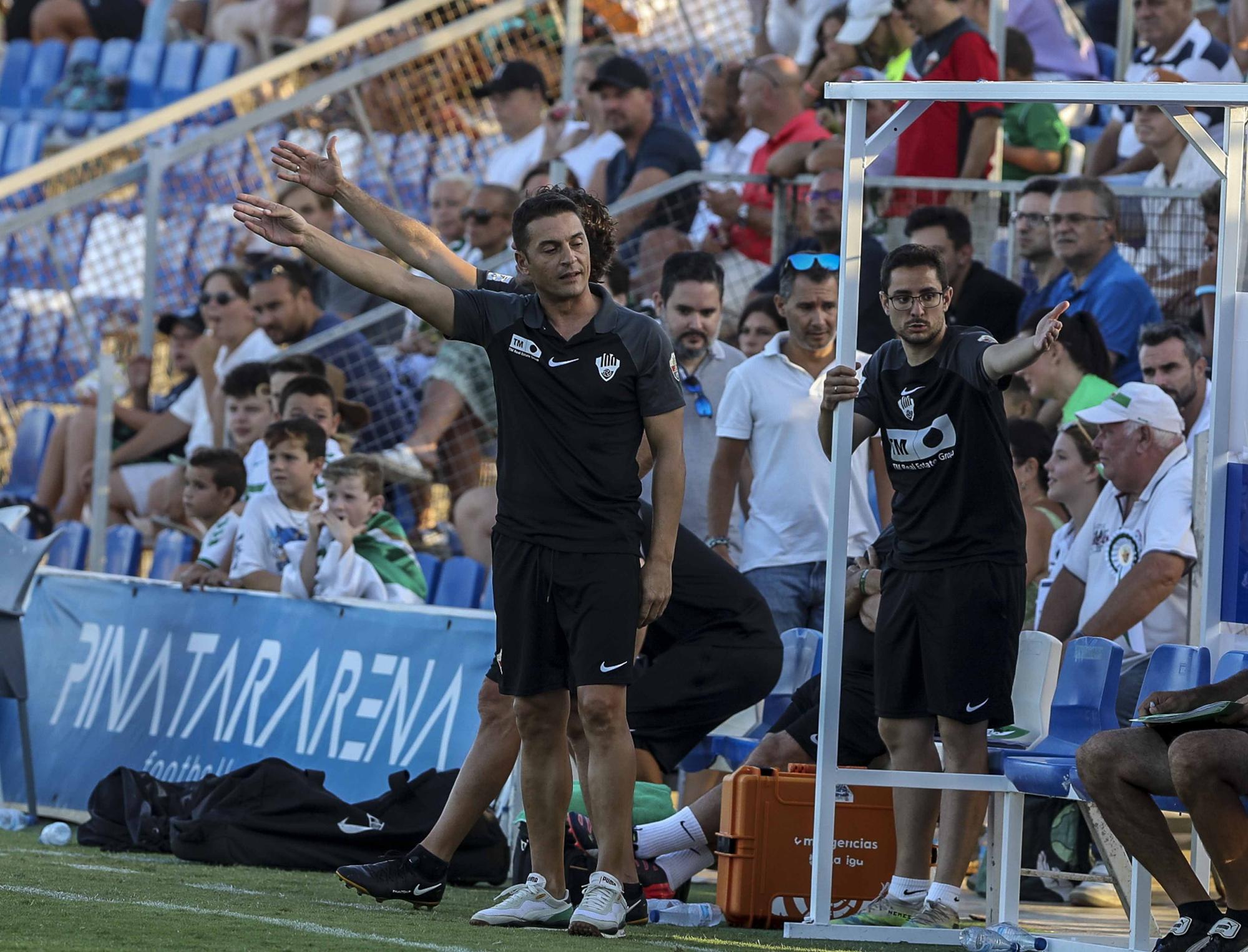 El Elche pierde 1-3 frente al Villarreal B en el segundo partido amistoso en el Pinatar Arena de San Pedro del Pinatar