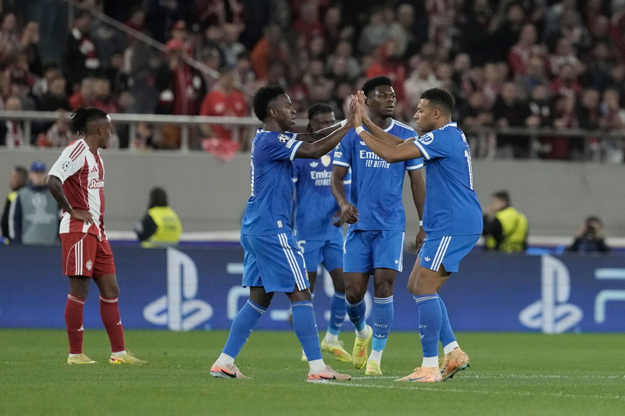 Champions League: Olympiacos - Real Madrid, en imágenes.