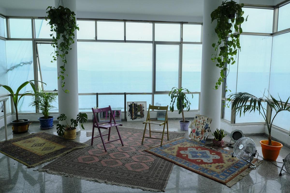 Uno de los rincones del nuevo espacio de Sala Faro en La Isleta.