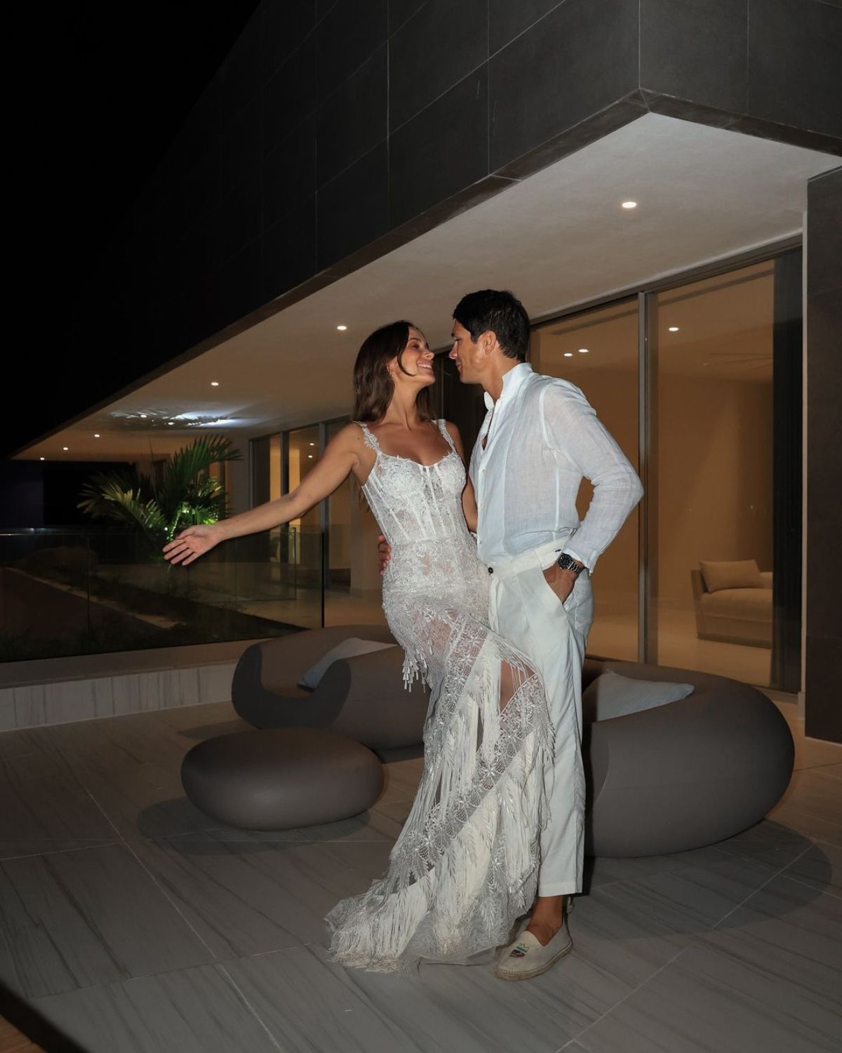 Evas Vestidos De Novia Para Renovar Votos Boda Maria Pombo Vestido - Main Image