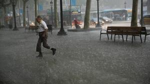 Avís per intensitat de pluges a Catalunya per a aquest dissabte