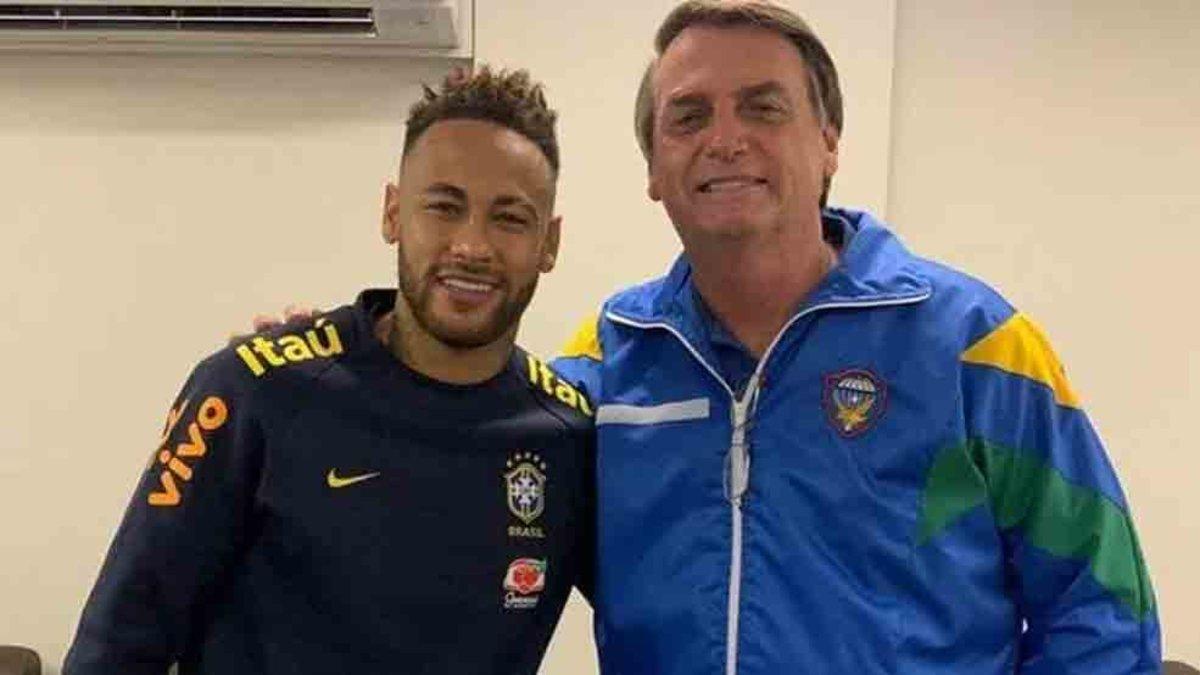 El Gobierno de Bolsonaro apoya a Neymar