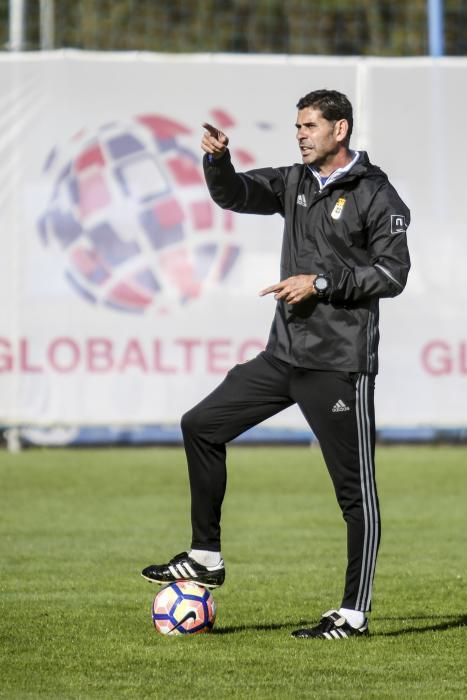 Entrenamiento del Real Oviedo