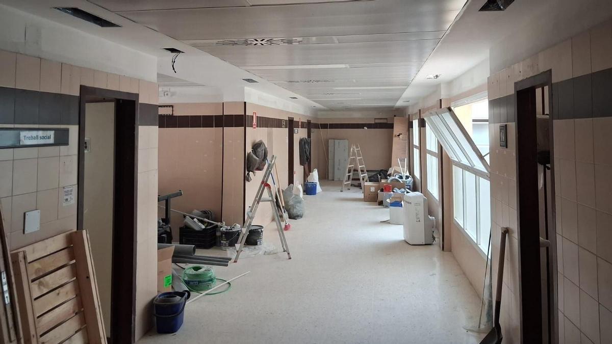 Avance obras centro de salud Les Coves