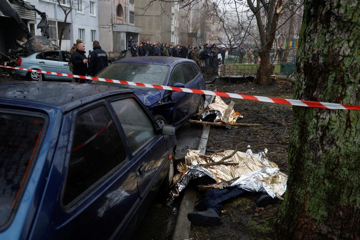 Muere el ministro del Interior de Ucrania en un accidente de helicóptero al este de Kiev