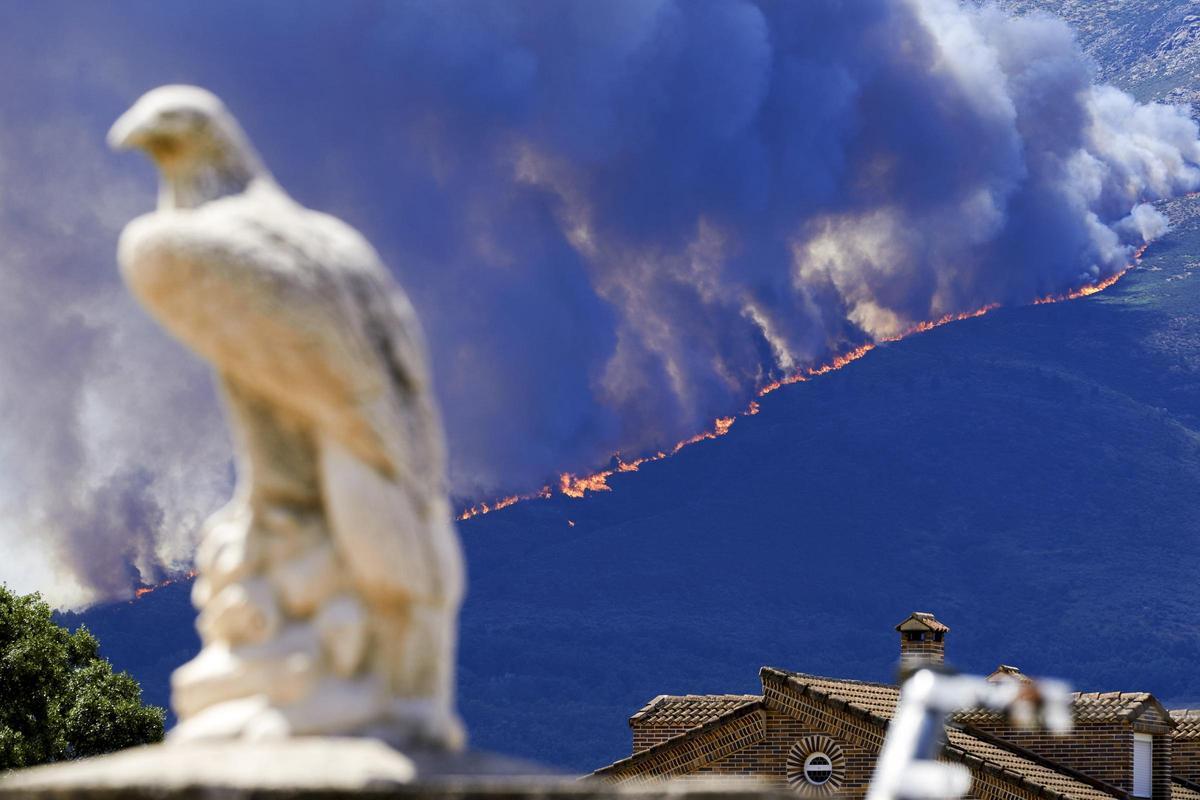 La Guàrdia Civil deté una persona i n’investiga una altra per causar l’incendi  d’Àvila