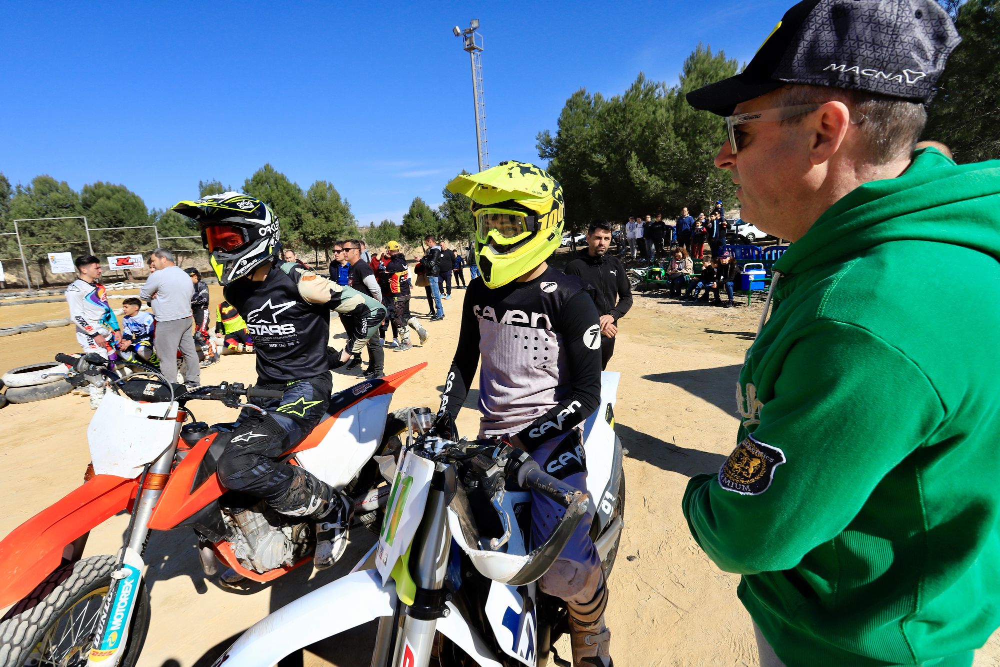 Inauguración del circuito de motos Ribera de Molina