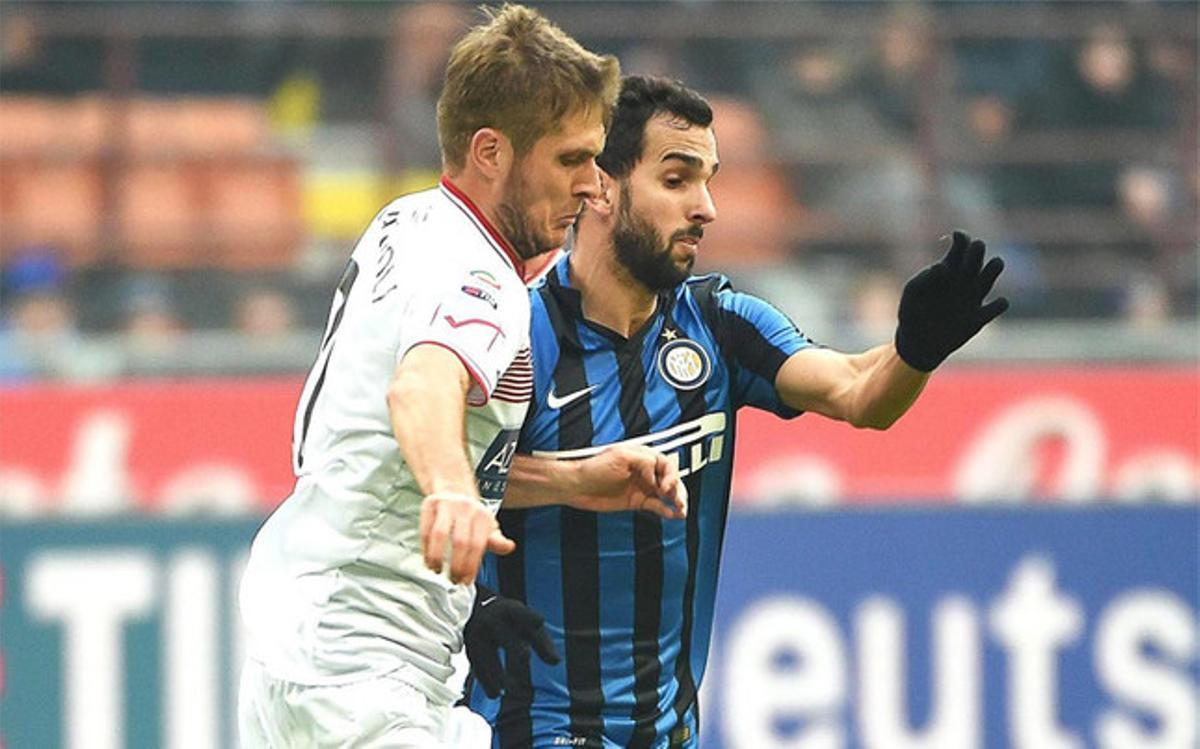 Martín Montoya juega en el Inter de Milán