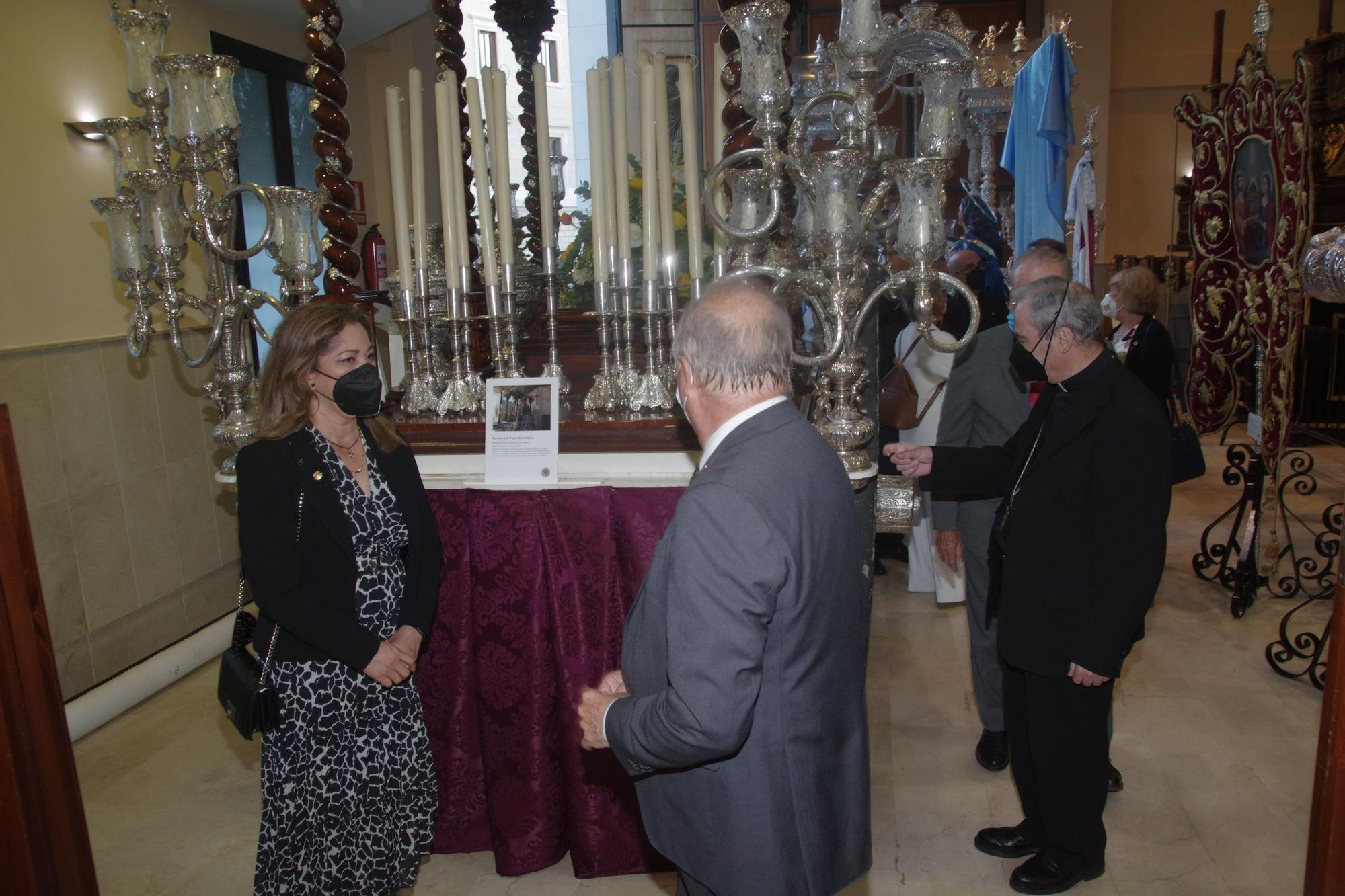 Exposición del patrimonio de las hermandades de Gloria de Málaga