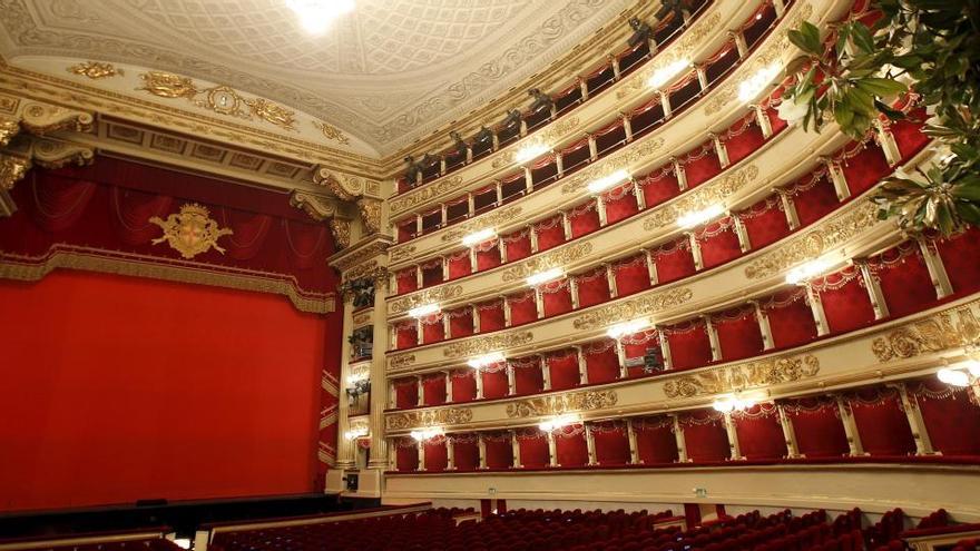 Vista general del Teatro La Scala.