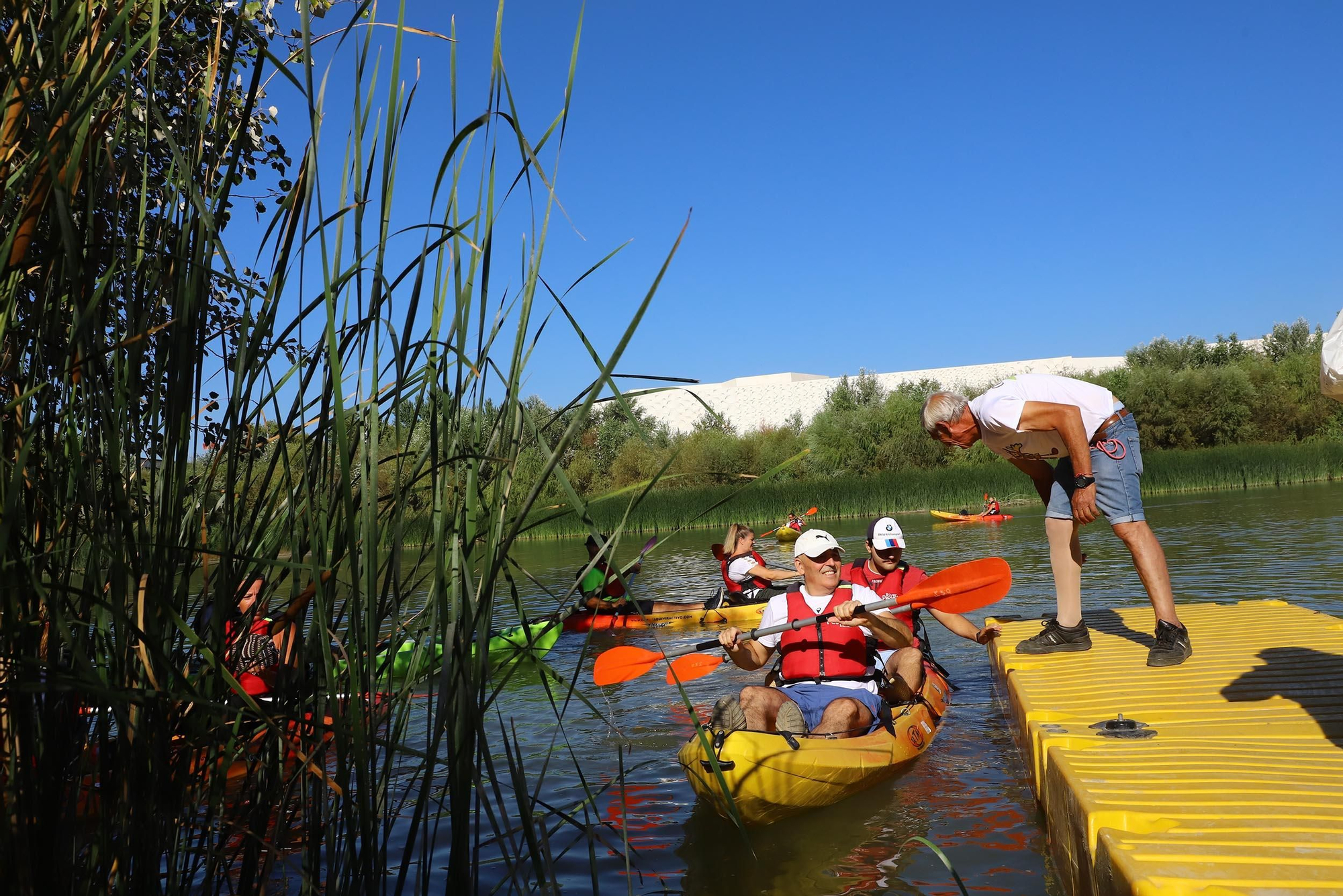 Paseos en kayak por el róio Guadalquivir