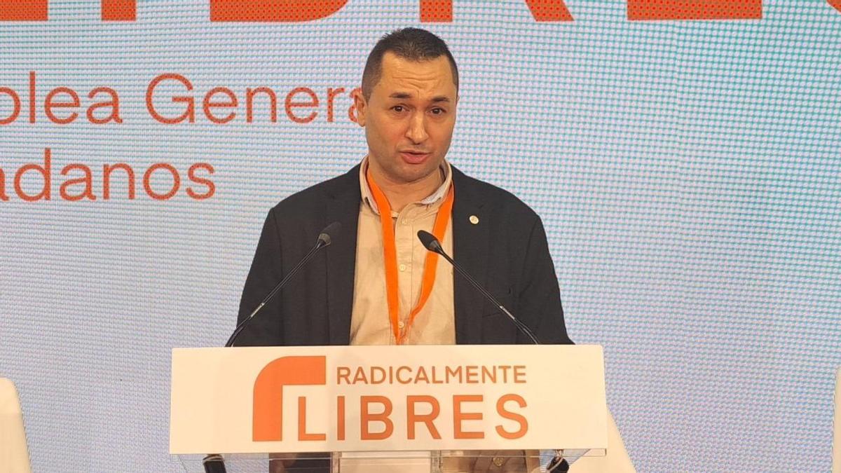 David Díaz, candidato de Ciudadanos a la alcaldía de Pontevedra