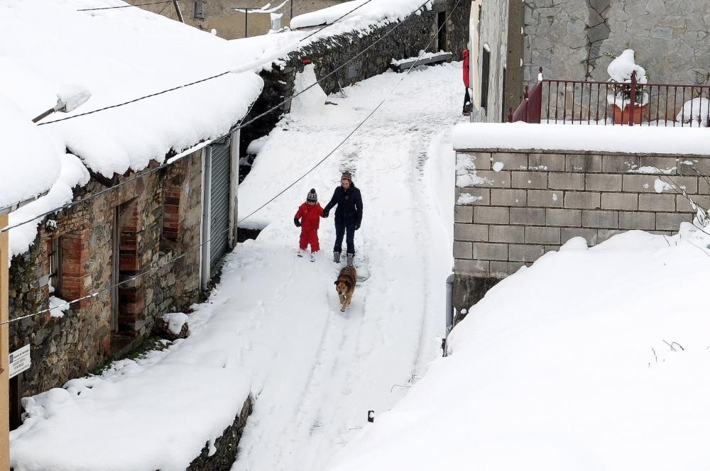 Temporal de nieve en Pajares