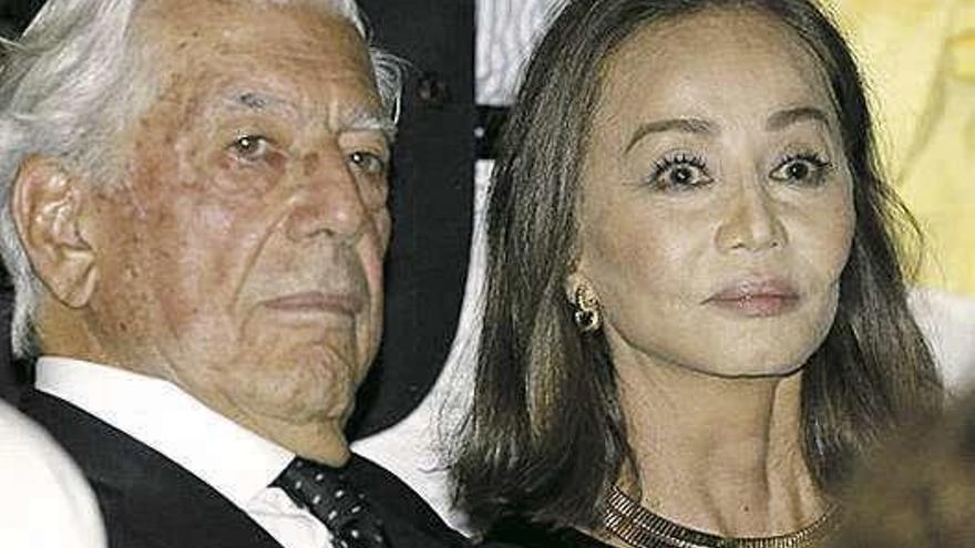 Mario Vargas Llosa e Isabel Preysler.