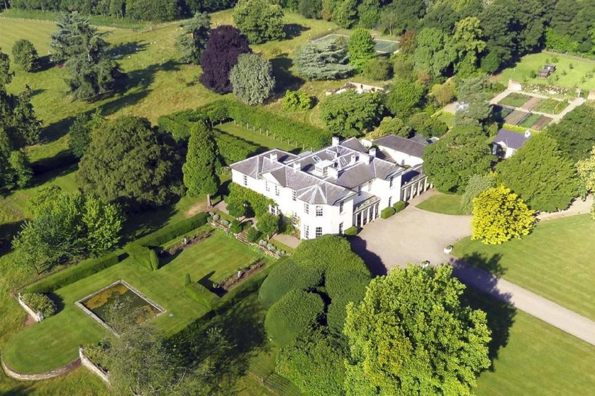 Chyknell Hall, el palacete que ha puesto a la venta Corinna Larsen por 17 millones de euros.