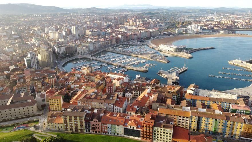 Vistas de Gijón