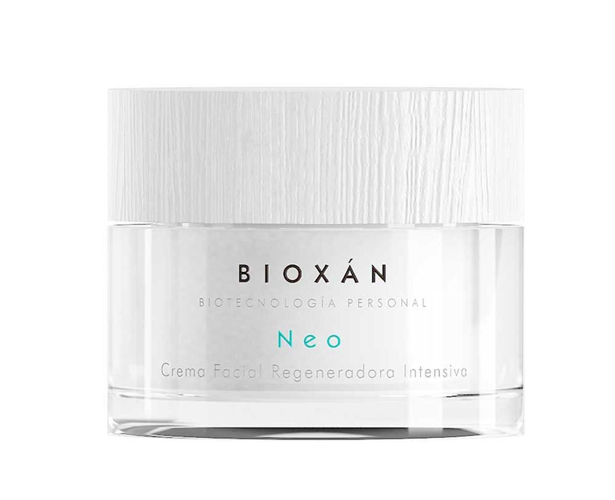 Crema facial regeneradora con Vitamina E y Prebióticos de Bioxán. (Precio: 66,75 euros)