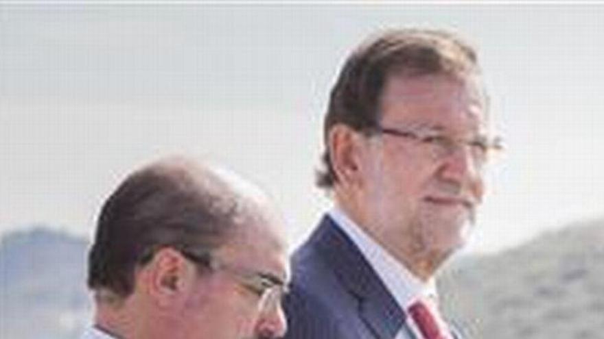 Rajoy y Lambán hablarán de financiación en su primera reunión de legislatura